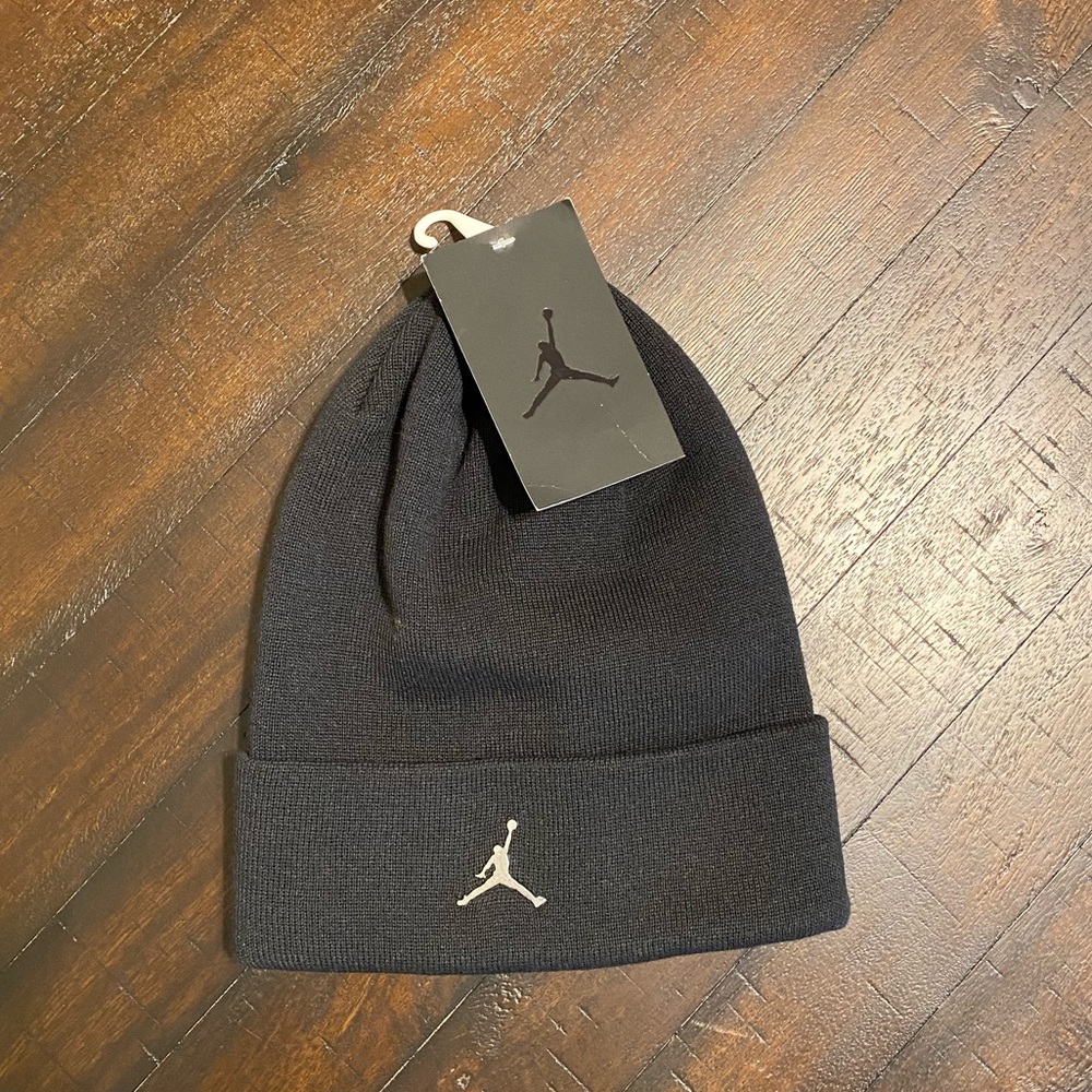 Jordan Black Knit Hat